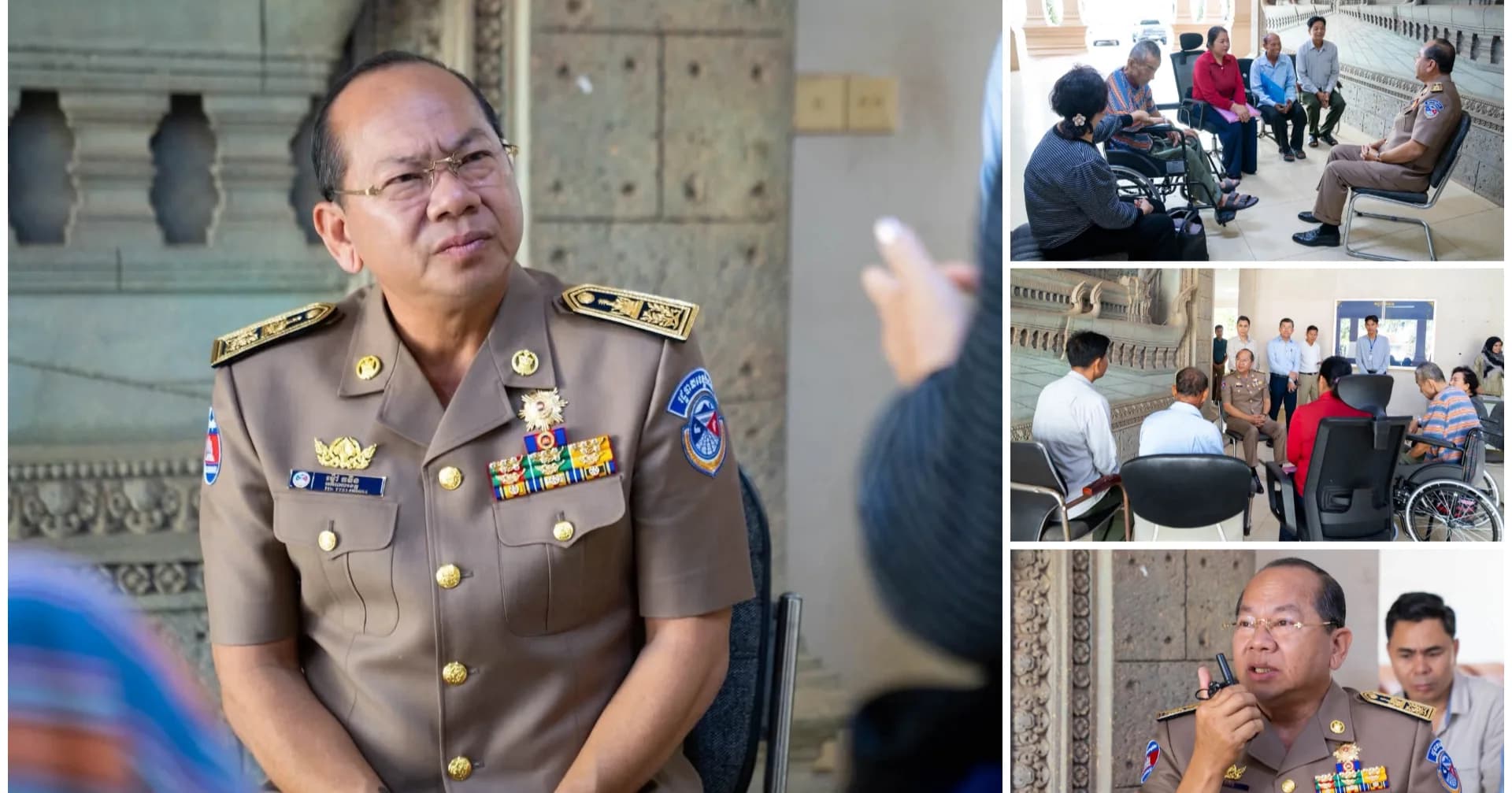 ឯកឧត្តម ម៉ៅ ធនិន អញ្ជើញជួបសម្របសម្រួល និងដោះស្រាយក្តីកង្វល់ដីធ្លីជូនប្រជាពលរដ្ឋ