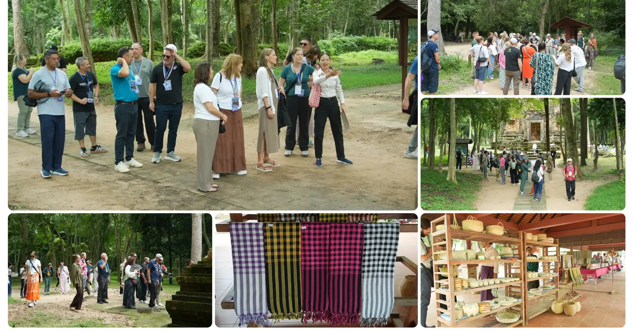 ខេត្តកំពង់ធំស្វាគមន៍ភ្ញៀវទេសចរអន្តរជាតិប្រមាណ ៦០០នាក់ មកពី ១៧០ប្រទេស មកទស្សនារមណីយដ្ឋានប្រាសាទសំបូរព្រៃគុក