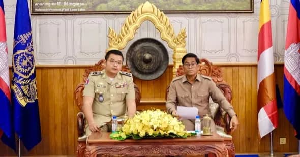 អភិបាលខេត្តរតនគិរី ឯកឧត្តម ញ៉ែម សំអឿន បានទទួលជួបក្រុមចម្រុះ ការងារអធិការកិច្ចហត្ថពលកម្មបរទេសប្រចាំខេត្ត សម្តែងការគួរសម និងពិភាក្សាការងារនៅរសៀលថ្ងៃទី៤ ខែកញ្ញា ឆ្នាំ២០២៦