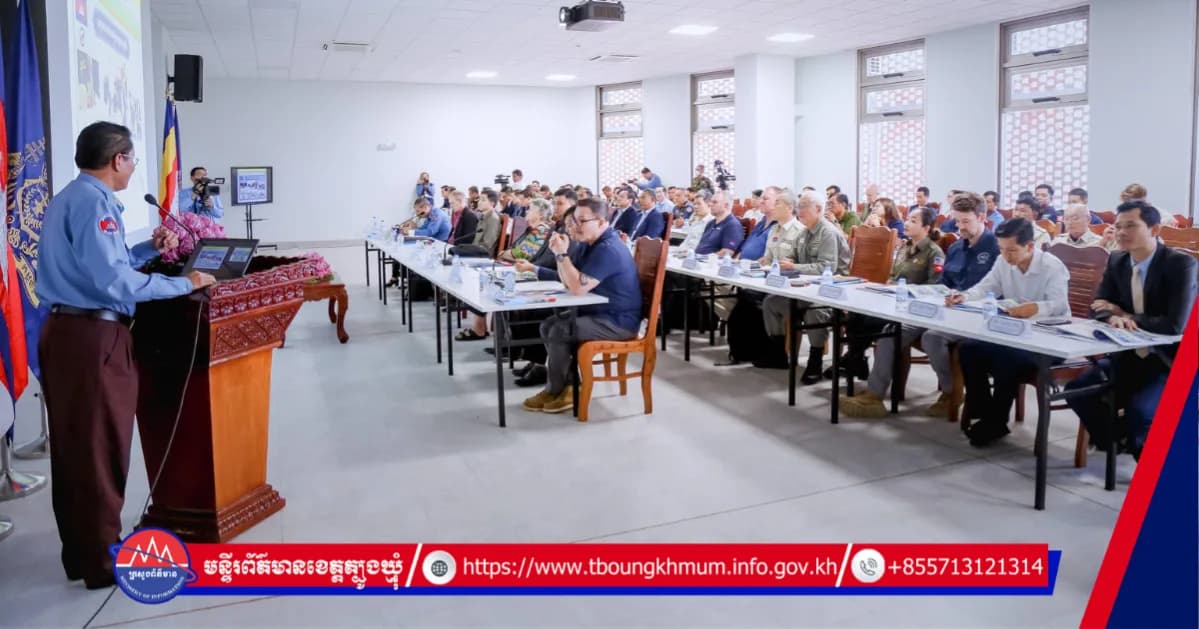 CMAC រៀបចំបទបង្ហាញពីផលប៉ះពាល់ដោយសារគ្រាប់បែកចង្កោម ក្នុងសង្គ្រាមឈ្លានពានកាលពីឆ្នាំ២០២៥