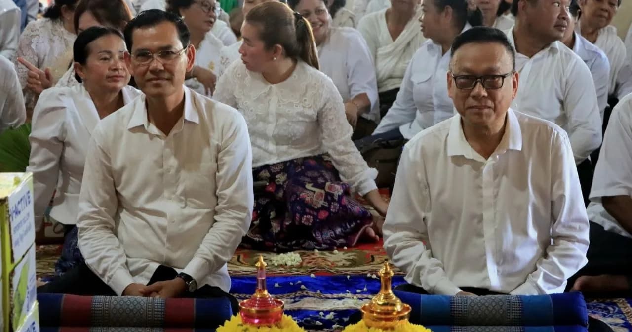 ថ្នាក់ដឹកនាំខេត្តឧត្ដរមានជ័យ បានកាន់បិណ្ឌ(វេនទី៣) ក្នុងវត្តសាមគ្គីមានជ័យដំរីផុស (ហៅវត្តដីថ្មី) ដើម្បីឧទ្ទិសកុសលដល់បុព្វការីជន និងវរកងទ័ពដែលពលីក្នុងបុព្វហេតុជាតិ។