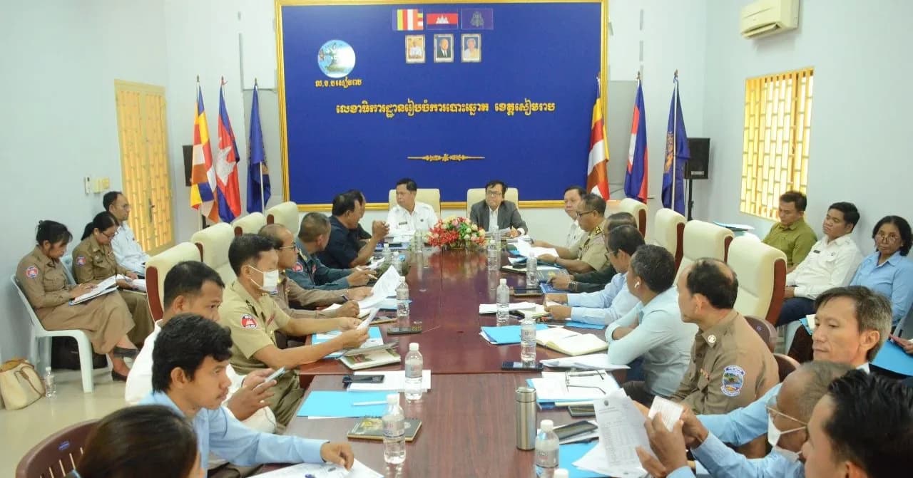 លេខាធិការដ្ឋានរៀបចំការបោះឆ្នោតខេត្តសៀមរាប ណែនាំឱ្យមន្ត្រីពាក់ព័ន្ធ ជំរុញការផ្សព្វផ្សាយការពិនិត្យបញ្ជីឈ្មោះ និងចុះឈ្មោះបោះឆ្នោតឱ្យបានទូលំទូលាយ