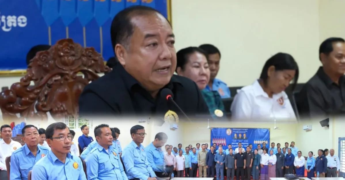 គណបក្សប្រជាជនកម្ពុជា ស្រុកបុរីអូរស្វាយសែនជ័យ បូកសរុបការងារត្រីមាសទី៣ និងលើកទិសដៅឆ្ពោះទៅការបោះឆ្នោត