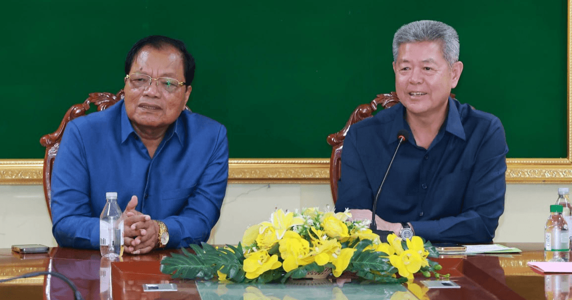ឯកឧត្តម គួច ចំរើន អភិបាលខេត្តកណ្ដាល បានថ្លែងអំណរគុណយ៉ាងជ្រាលជ្រៅបំផុត ចំពោះក្រុមគ្រួសារវីរៈកងទ័ពជួរមុខ ដែលបានលះបង់ ប្ដី កូន បងប្អូន ដើម្បីទៅការពារបូរណភាពទឹកដី ពីការឈ្លានពានរបស់យោធាថៃ តាមបណ្ដាខ្សែបន្ទាត់ព្រំដែនកម្ពុជា-ថៃ។